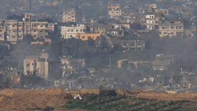 A view shows damaged buildings in Gaza, amid the ongoing conflict between Israel and the Palestinian Islamist group Hamas (REUTERS)