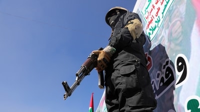 Iran based Houthis have taken responsibility of hijacking ships on the Red Sea, REUTERS/Khaled Abdullah (REUTERS)