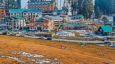 In December, the rain deficiency was 79% over Jammu and Kashmir, 85% over Himachal Pradesh, 75% over Uttarakhand, and 70% over Punjab (PTI) In December, the rain deficiency was 79% over Jammu and Kashmir, 85% over Himachal Pradesh, 75% over Uttarakhand, and 70% over Punjab (PTI)