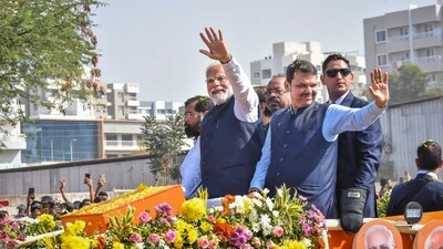 During his visit, PM Modi will also lay the foundation stone for an underground road tunnel connecting the Eastern Freeway's Orange Gate and launch Namo Mahila Shashaktikaran Abhiyaan in the state. (PTI) During his visit, PM Modi will also lay the foundation stone for an underground road tunnel connecting the Eastern Freeway's Orange Gate and launch Namo Mahila Shashaktikaran Abhiyaan in the state. (PTI)