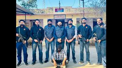 Police teams have also recovered a .30 calibre Chinese pistol along with eight live cartridges from the possession of the accused. (Source: X)