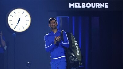Novak Djokovic is the Australian Open defending champion. (REUTERS)