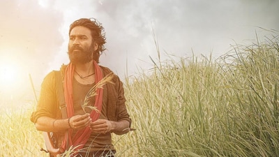 Captain Miller movie review: Dhanush in a still from the movie.
