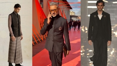 Lungi takes fashion world by storm.