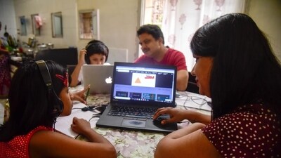 Phonics is foundational for various reasons; it establishes the bedrock for robust literacy later in life and helps children develop essential reading and writing skills. (Sanket Wankhade/Hindustan Times)