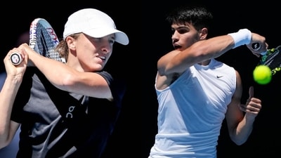 Iga Swiatek and Carlos Alcaraz have been given tough opponents. Iga Swiatek and Carlos Alcaraz have been given tough opponents.
