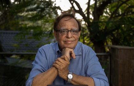 Producer-director-writer Moti Sagar, son of Ramanand Sagar (Satish Bate/HT Photo) Producer-director-writer Moti Sagar, son of Ramanand Sagar (Satish Bate/HT Photo)