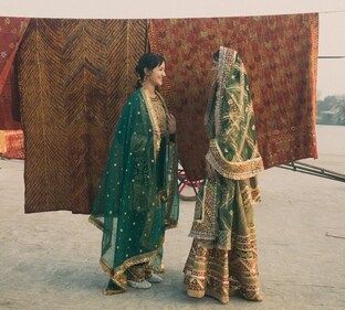 Models in Rimple & Harpreet Narula and Diva'ni.