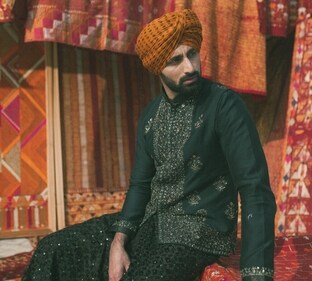 Model Gaurav Mavi in Wabi Sabi.