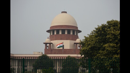 The bench’s order recorded that no case for interference in the high court order was made out and therefore, the state government’s appeal was dismissed. (HT file)
