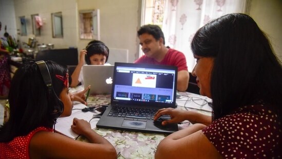 Phonics is foundational for various reasons; it establishes the bedrock for robust literacy later in life and helps children develop essential reading and writing skills. (Sanket Wankhade/Hindustan Times)