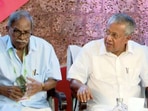 MT Vasudevan Nair was alongside Kerala Chief Minister Pinarayi Vijayan.