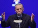 US, UK Houthi strikes: Turkish president Tayyip Erdogan is seen. 