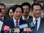Taiwan Election Results: Democratic Progressive Party presidential candidate William Lai Ching-te speaks to the media. Taiwan Election Results: Democratic Progressive Party presidential candidate William Lai Ching-te speaks to the media.