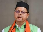 Uttarakhand chief minister Pushkar Singh Dhami.