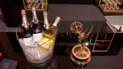 IMAGE DISTRIBUTED FOR THE TELEVISION ACADEMY - Franciacorta showcases its acclaimed varietal sparkling wines at the 75th Emmy Awards Press Preview on Friday, Jan. 12, 2024 at the JW Marriott in Los Angeles. (Photo by J. Emilio Flores/Invision for The Television Academy/AP Images) (Invision for the Television Academy) IMAGE DISTRIBUTED FOR THE TELEVISION ACADEMY - Franciacorta showcases its acclaimed varietal sparkling wines at the 75th Emmy Awards Press Preview on Friday, Jan. 12, 2024 at the JW Marriott in Los Angeles. (Photo by J. Emilio Flores/Invision for The Television Academy/AP Images) (Invision for the Television Academy)