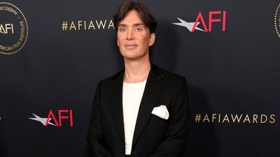 Oppenheimer star Cillian Murphy arrives at the AFI Awards. He recently won the Golden Globe Award in the Best Actor category for his performance in the film. (AP) Oppenheimer star Cillian Murphy arrives at the AFI Awards. He recently won the Golden Globe Award in the Best Actor category for his performance in the film. (AP)