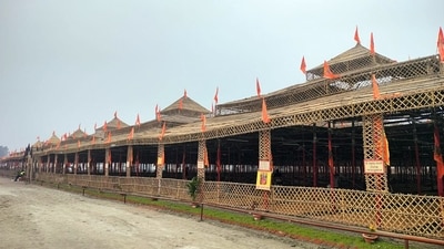 The vedic rituals for the pran pratishtha ceremony at Ayodhya's Ram Temple will begin on January 16. (ANI) The vedic rituals for the pran pratishtha ceremony at Ayodhya's Ram Temple will begin on January 16. (ANI)