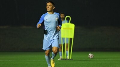 Sunil Chhetri will be India's talisman. (Twitter) Sunil Chhetri will be India's talisman. (Twitter)
