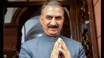 Himachal Pradesh chief minister Sukhvinder Singh Sukhu. (ANI)