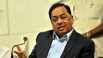 Nagpur, India - 23 Dec. 2014:Narayan Rane Congress Politician during meet the press at City Hotel in Nagpur, India, on Tuesday, December 23, 2014. (Photo by Sunny Shende/ HT) (HT) Nagpur, India - 23 Dec. 2014:Narayan Rane Congress Politician during meet the press at City Hotel in Nagpur, India, on Tuesday, December 23, 2014. (Photo by Sunny Shende/ HT) (HT)