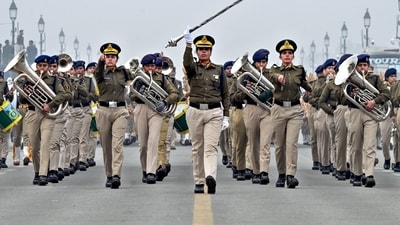 Ahead of Republic Day, the Delhi Police has heightened vigilance in the national capital. (HT Photo/Sanjeev Verma) Ahead of Republic Day, the Delhi Police has heightened vigilance in the national capital. (HT Photo/Sanjeev Verma)
