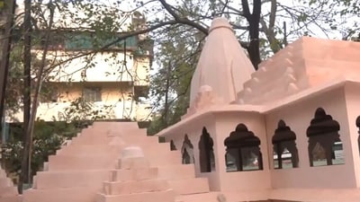 Replica of Ram Temple in Ayodhya (ANI) Replica of Ram Temple in Ayodhya (ANI)