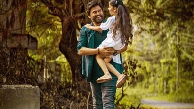 Venkatesh in a still from Saindhav Venkatesh in a still from Saindhav