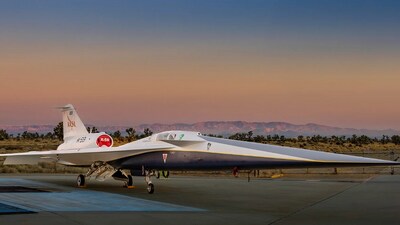 X-59 Quesst supersonic aircraft (NASA) X-59 Quesst supersonic aircraft (NASA)