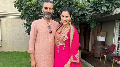 Sonali Seygall on first Lohri with Ashesh Sonali Seygall on first Lohri with Ashesh