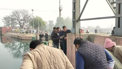The body was found in Bhakra canal near Fatehabad. (HT Photo) The body was found in Bhakra canal near Fatehabad. (HT Photo)