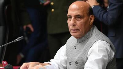 Union defence minister Rajnath Singh (File Photo)