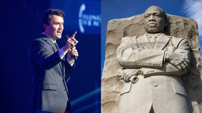 Charlie Kirk plans controversial 'truth' reveal on King's birthday. (Reuters/AFP) Charlie Kirk plans controversial 'truth' reveal on King's birthday. (Reuters/AFP)
