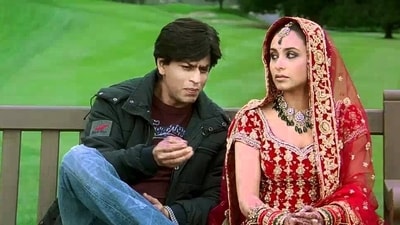 Shah Rukh Khan and Rani Mukerji in a still from Kabhi Alvida Naa Kehna. Shah Rukh Khan and Rani Mukerji in a still from Kabhi Alvida Naa Kehna.