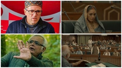 Hansal Mehta has reacted to Omar Abdullah's tweet on use of Jammu and Kashmir Assembly for shoots. Hansal Mehta has reacted to Omar Abdullah's tweet on use of Jammu and Kashmir Assembly for shoots.