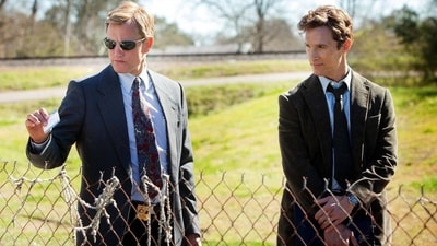 A still from True Detective, season 1. A still from True Detective, season 1.