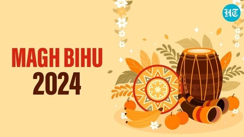 Happy Magh Bihu 2024. (HT Photo) Happy Magh Bihu 2024. (HT Photo)