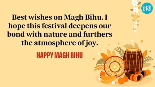 Magh Bihu is also known as Bhogali Bihu or Maghor Bihu. (HT Photo) Magh Bihu is also known as Bhogali Bihu or Maghor Bihu. (HT Photo)