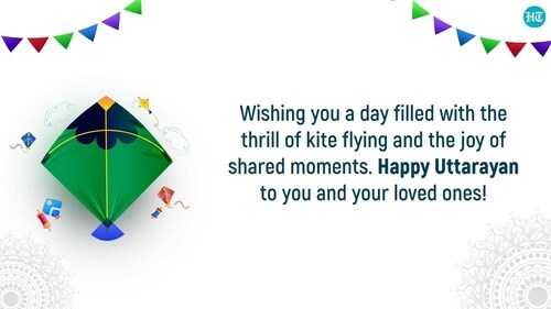 The sky becomes a canvas of fluttering kites, creating a lively and festive atmosphere. (HT Photo) The sky becomes a canvas of fluttering kites, creating a lively and festive atmosphere. (HT Photo)