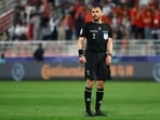 A match referee looks on during the Qatar 2023 AFC Asian Cup Group A football match | Image for representation A match referee looks on during the Qatar 2023 AFC Asian Cup Group A football match | Image for representation