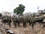 Israeli soldiers in Gaza
