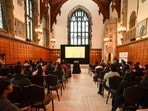 Students from India at an event at the University of Toronto, Canada. Students from India at an event at the University of Toronto, Canada.