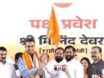 Milind Deora joined Eknath Shinde's Shiv Sena hours after quitting the Congress.