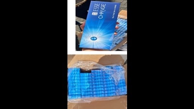 DRI seizes smuggled Korean-made cigarettes worth  ₹10 crore