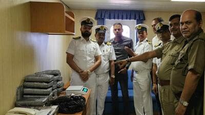 Customs officials seized more than 20 kg of cocaine from the Panama registered ship during the intervening night of November 30 and December 1. Customs officials seized more than 20 kg of cocaine from the Panama registered ship during the intervening night of November 30 and December 1.