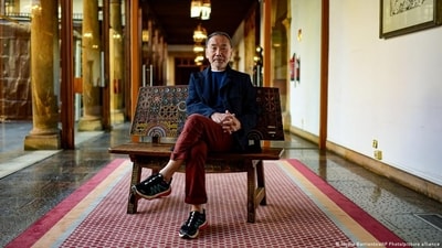 Haruki Murakami is a star of Japanese literature. (DW/Alvaro Barrientos/AP Photo/picture alliance) Haruki Murakami is a star of Japanese literature. (DW/Alvaro Barrientos/AP Photo/picture alliance)