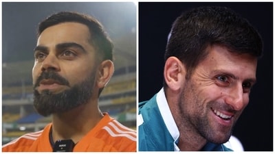 Virat Kohli has shared his unheard tale about his newest ‘text buddy' ahead of the series decider in Indore (BCCI-Reuters)