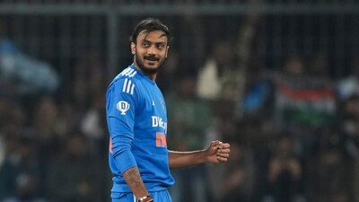 Axar Patel was key to India restricting Afghanistan to a score of 172. On a placid pitch, Axar stifled Afghanistan for runs in the first 10 overs and returned figures of 2/17 in his four overs,&nbsp; (PTI)