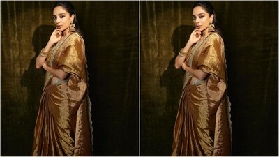 On Sunday, Sobhita gave her fans a weekend treat as the actress took to Instagram and uploaded a series of stunning pictures accompanied by the caption, "Happy Bhogi everyone! My favourite morning of the year!" (Instagram/@sobhitad) On Sunday, Sobhita gave her fans a weekend treat as the actress took to Instagram and uploaded a series of stunning pictures accompanied by the caption, "Happy Bhogi everyone! My favourite morning of the year!" (Instagram/@sobhitad)