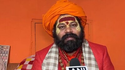 Hanumangarhi temple priest Mahant Raju Das (ANI) Hanumangarhi temple priest Mahant Raju Das (ANI)
